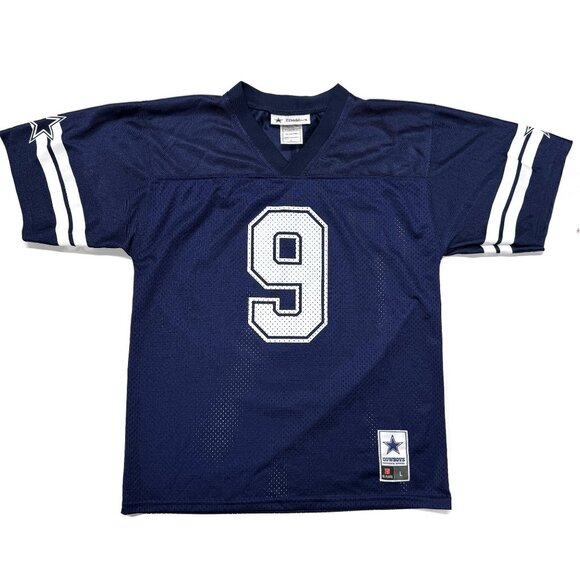 Dallas Cowboys Authentic Other - Dallas Cowboys Authentic Tony Romo #9 Jersey Youth Large Blue